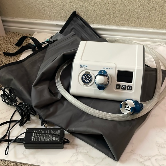 Tactile Medical Entre Plus PD08-NG w/ Leg Compression Sleeve Full Flexitouch - Picture 1 of 8